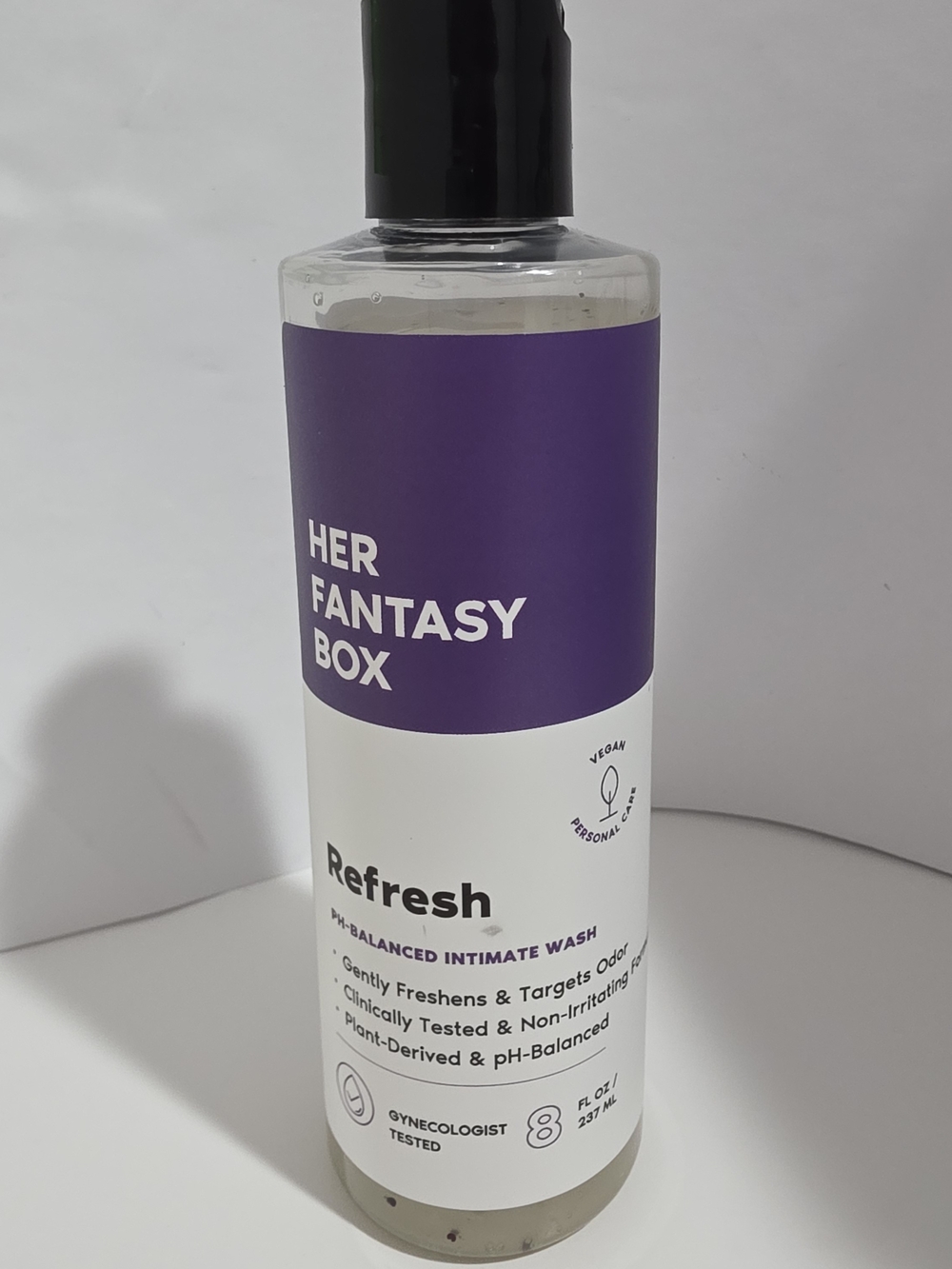 HER FANTASY BOX Refresh pH-Balanced Intimate Wash — Purple